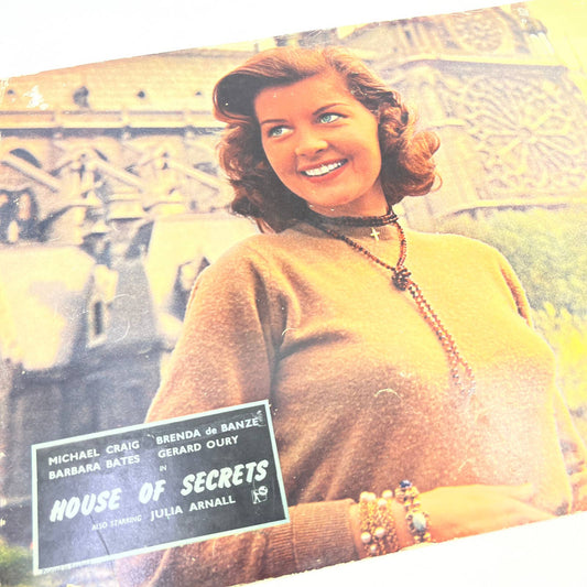 House of Secrets Lobby Card smiling Brenda de Banzie England UK Lobby Card FL4