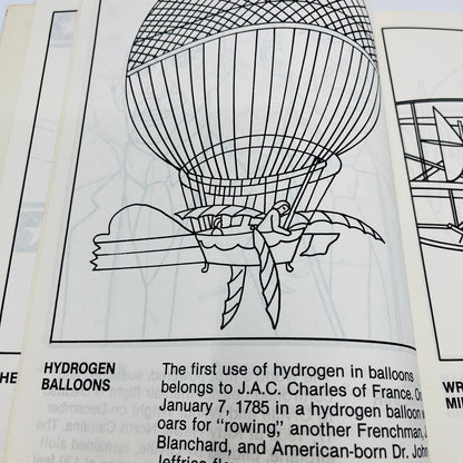1980 United States Air Force Museum Coloring Book UNUSED V37-3