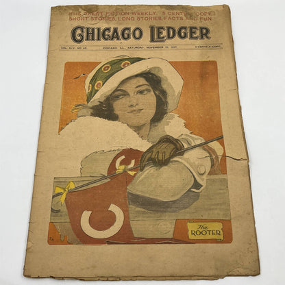 1917 November 10 Chicago Ledger Short Story Magazine FL5