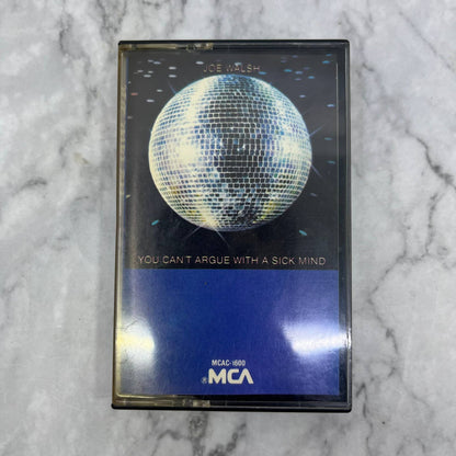 JOE WALSH YOU CAN'T ARGUE WITH A SICK MIND 1976 Vintage Cassette Tape TI8-2