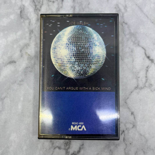 JOE WALSH YOU CAN'T ARGUE WITH A SICK MIND 1976 Vintage Cassette Tape TI8-2