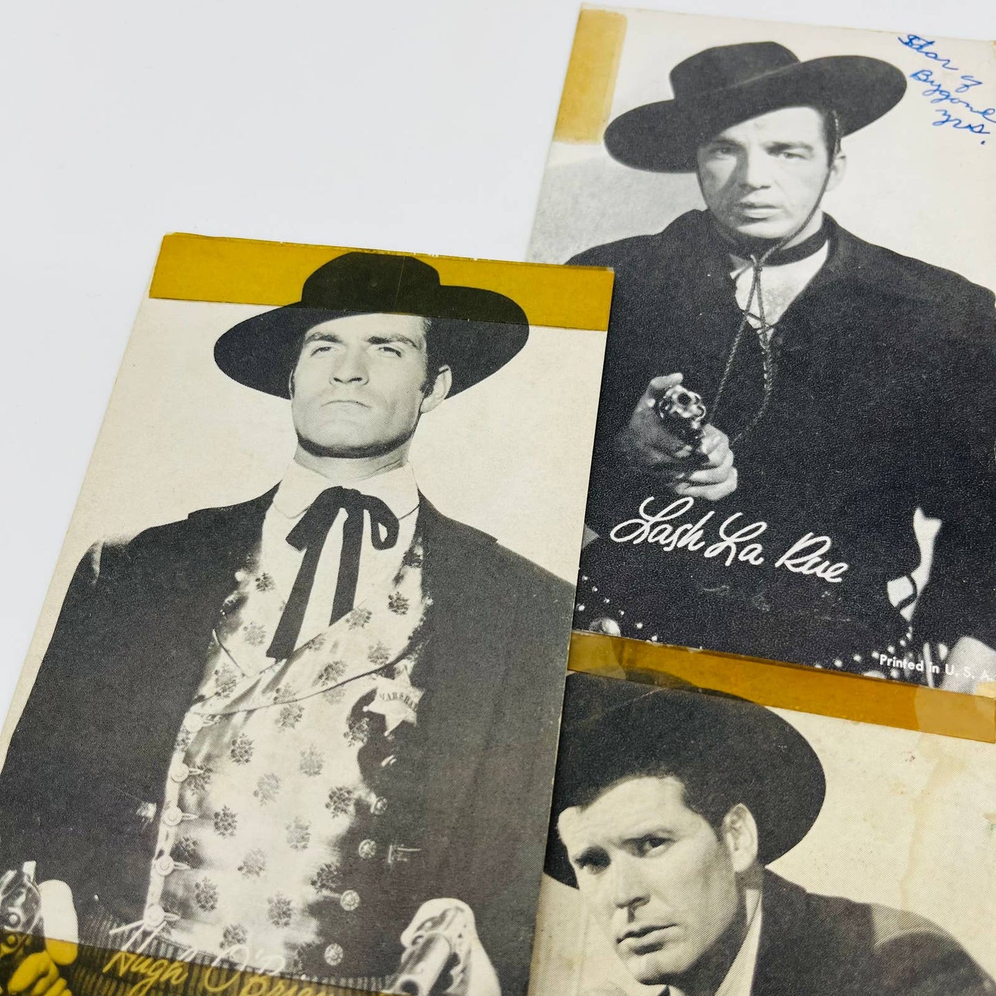 Vintage Postcard Lot of 11 Early Film Stars Cowboy Movies Photo Photograph EA3