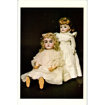 German Bisque Dolls Caren B. Stickler Glenn H. Curtiss Museum Postcard PB10