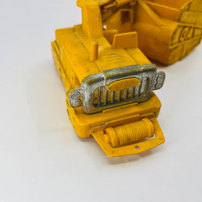 Vintage Gay Toys Inc. Plastic Yellow Construction Vehicle Excavator 14” TE1