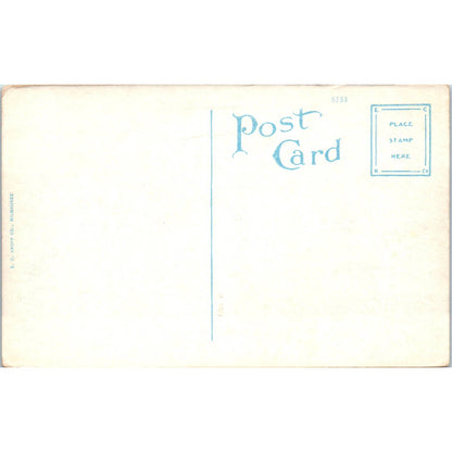 Antique Postcard Point of Bell's Island, Mifflintown PA TD8-P2