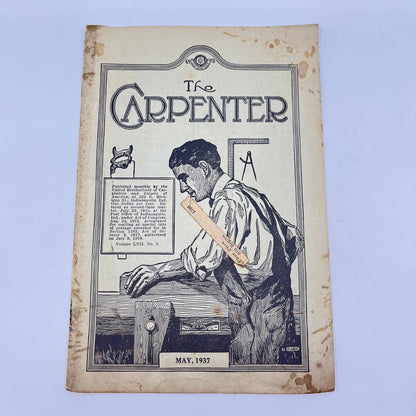 1937 May The Carpenter Magazine Vol. LVII No. 5 TF2