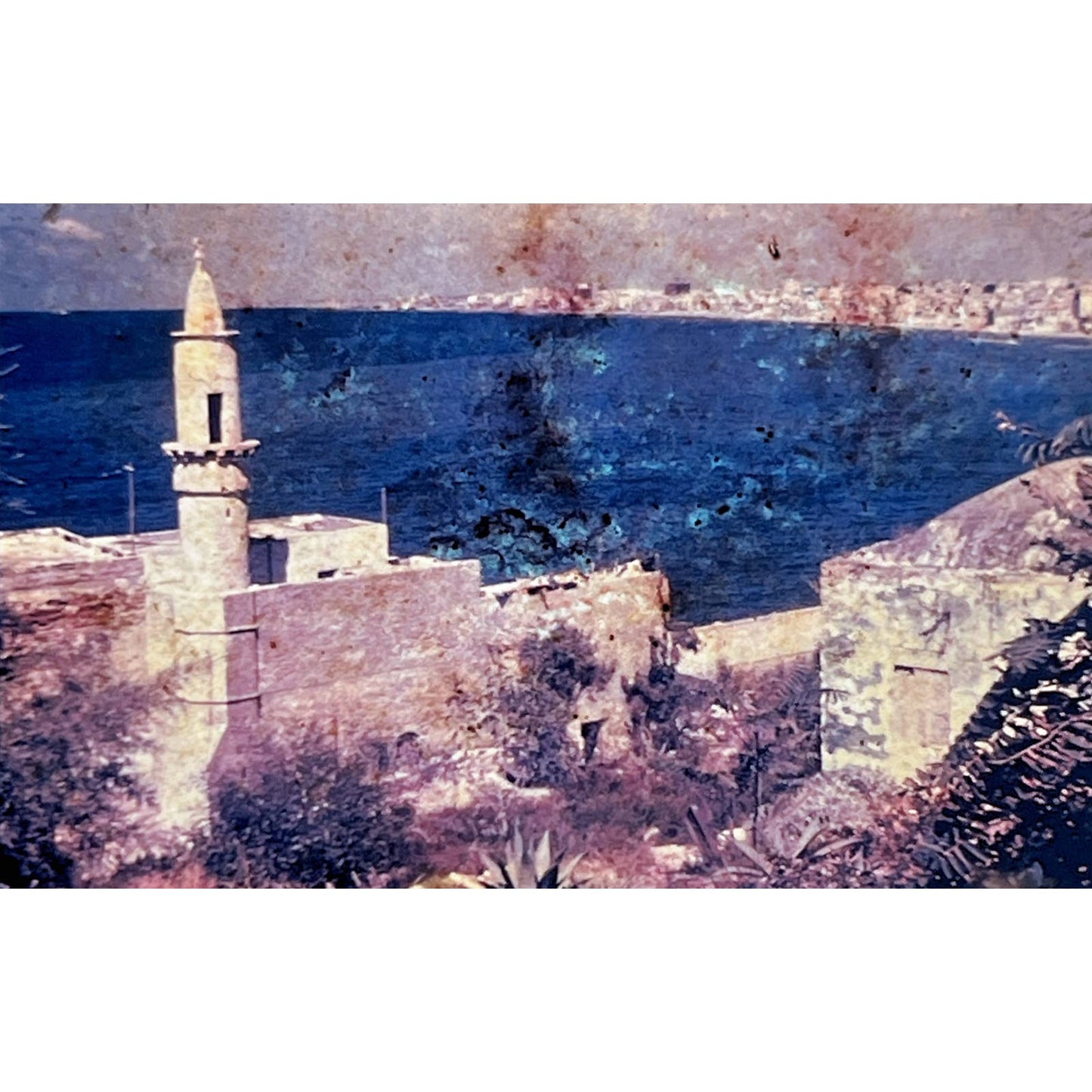 1960s Israel Holy Land in Color Tel Aviv Set of 6 2x2 Slides TK2-S2-6