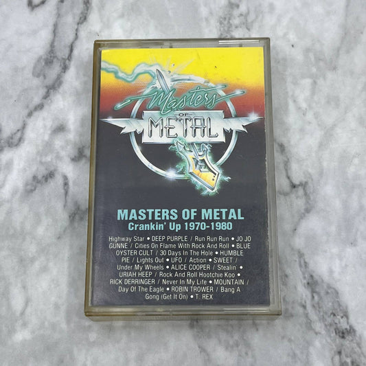Master Of Metal on Cassette - Crankin' Up 1960-1980 - Cassette Tape TD9-56
