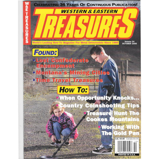 Western & Eastern Treasures Magazine - Treasure Hunting Nov 2000 M6