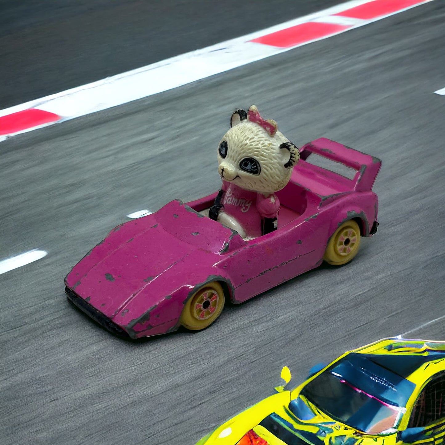 VINTAGE ERTL Hallmark SHIRT TALES PAMMY Die-Cast 1:64 Car 1981 U.S.A TC9-T2