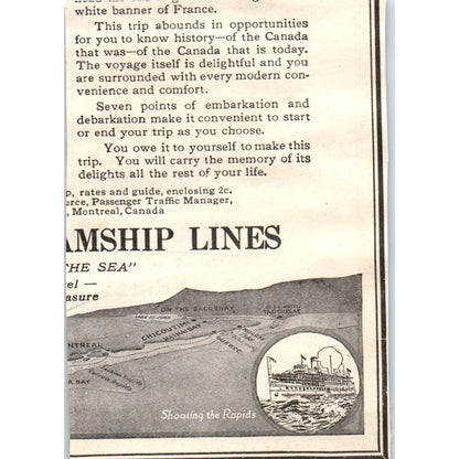 c1920 Harper's Ad - Two Years in the French West Indies Lafcadio Hearn EA3-4