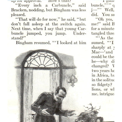 I Offered to Give Up My Career as a Lion Shooter - 1921 Illustration TJ7-S