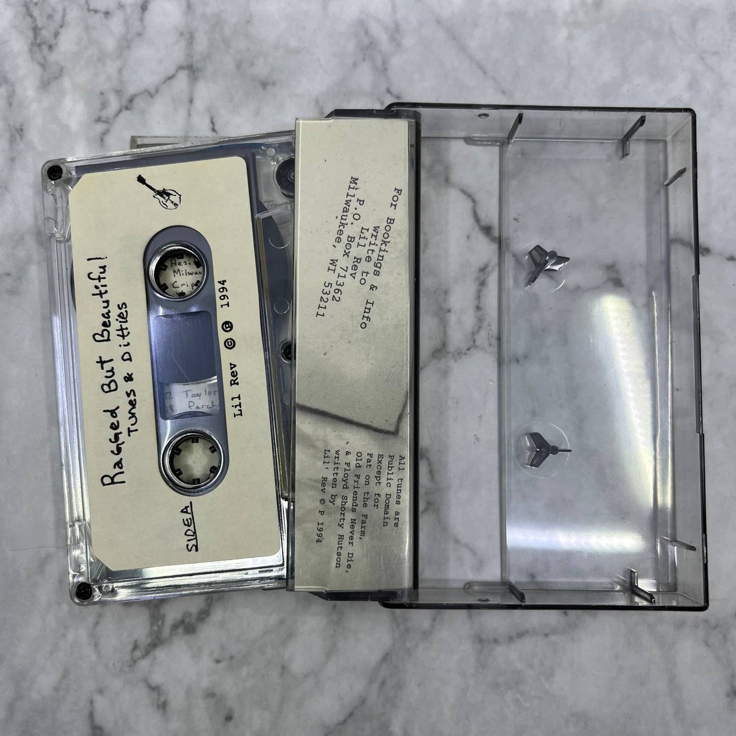 Vintage Lil’ Rev Ragged But Beautiful  Cassette Tape TJ2-5