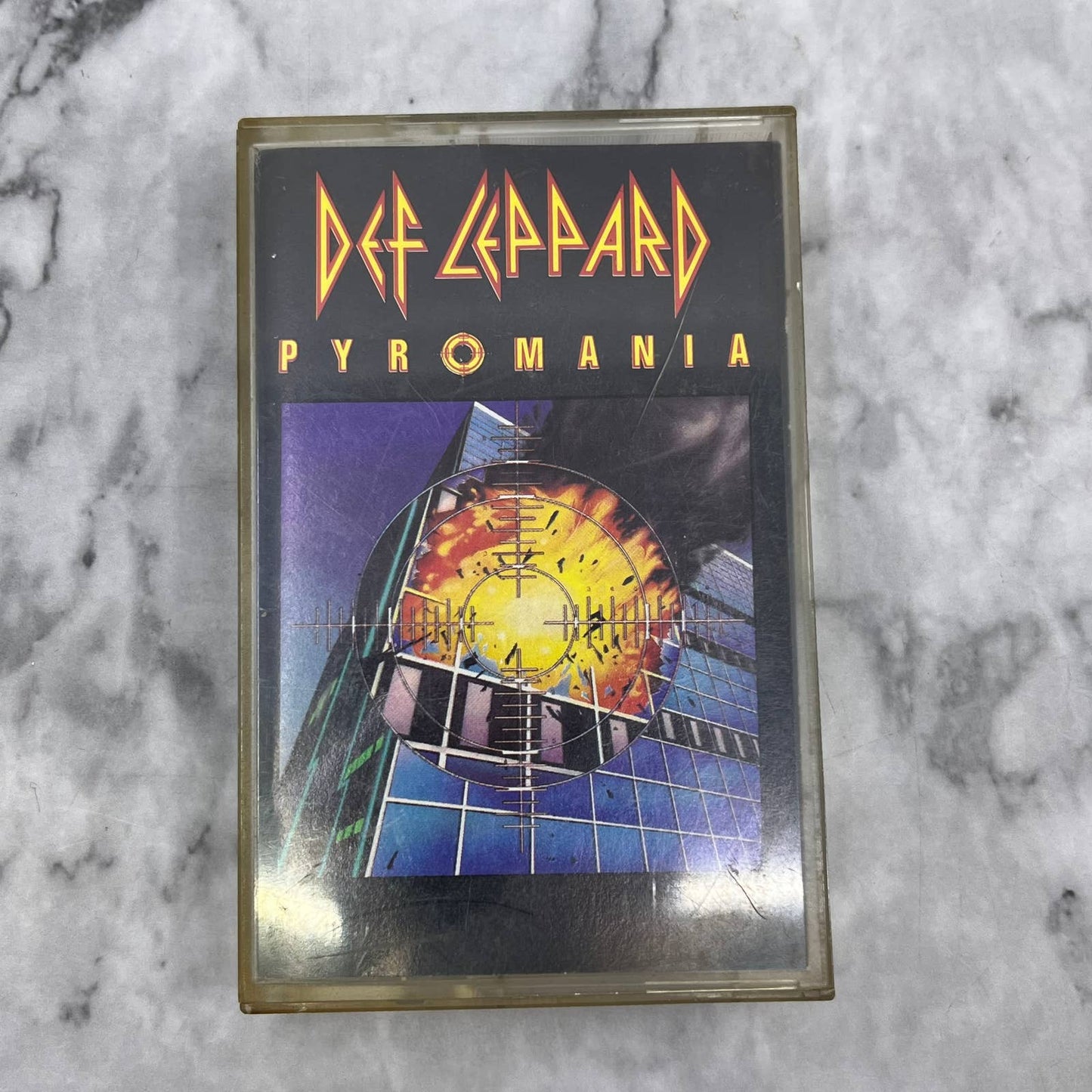 Pyromania by Def Leppard Cassette 1987 Mercury Records Cassette Tape TI1-40