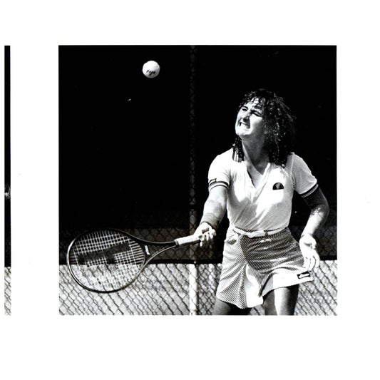 1982 Original Press Photo Women's Tennis Kathryn Wanner ~8x10" AD2