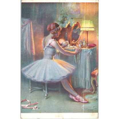 Ballerina D. Enjolras L'etoile - The Star Original Postcard TK1-P19