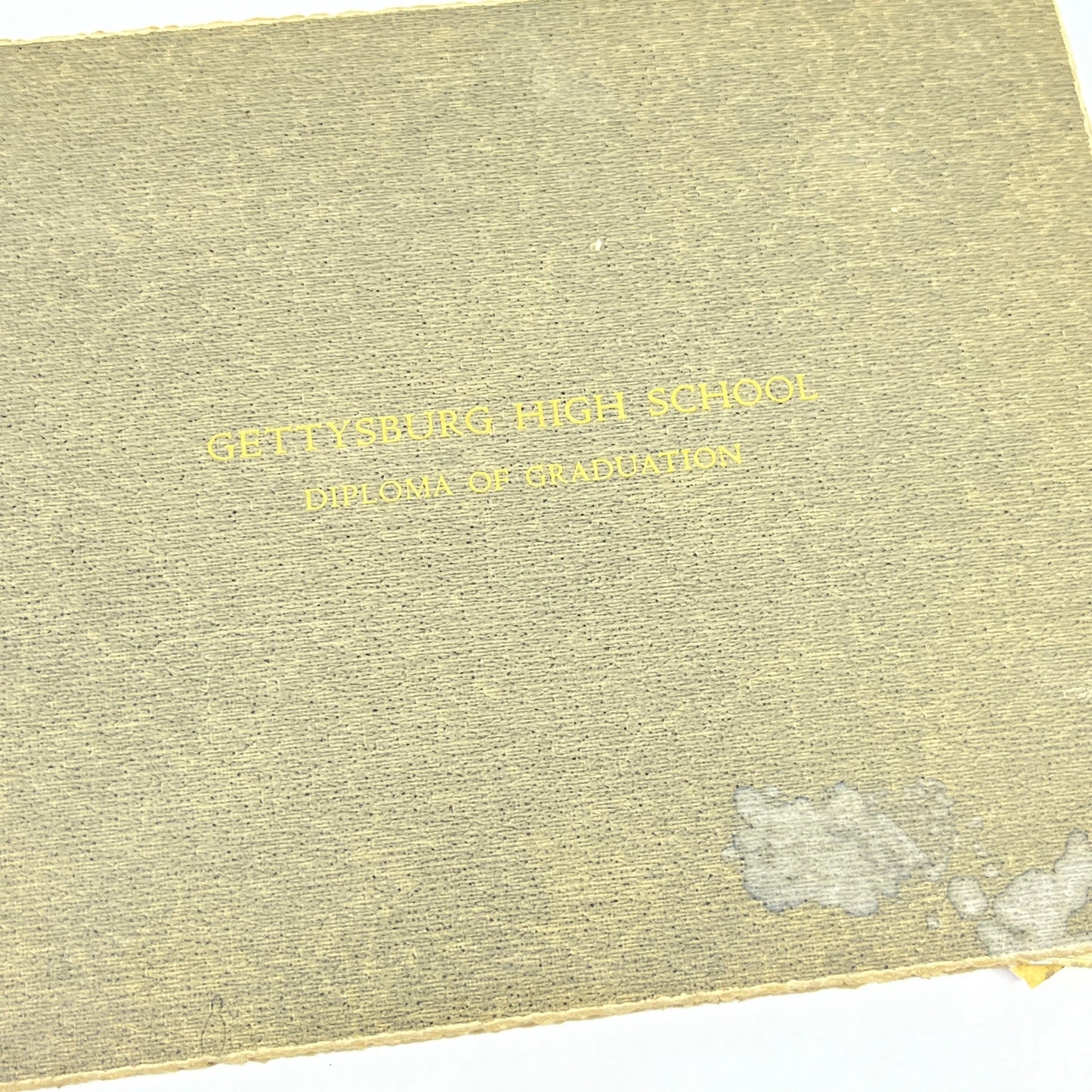 1954 Gettysburg High School Diploma Joseph L. Miller Pennsylvania L4-3