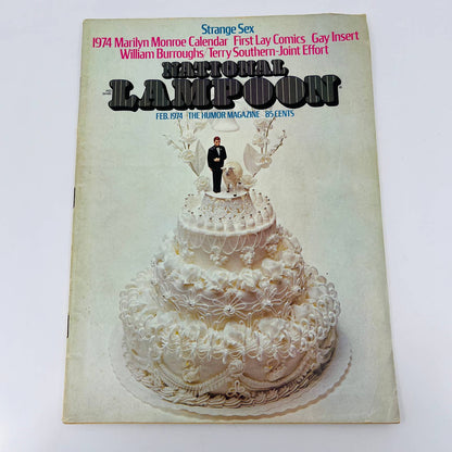 Vintage National Lampoon Magazine Feb. 1974 Vol. 1 No. 47 Marilyn Monroe BA2