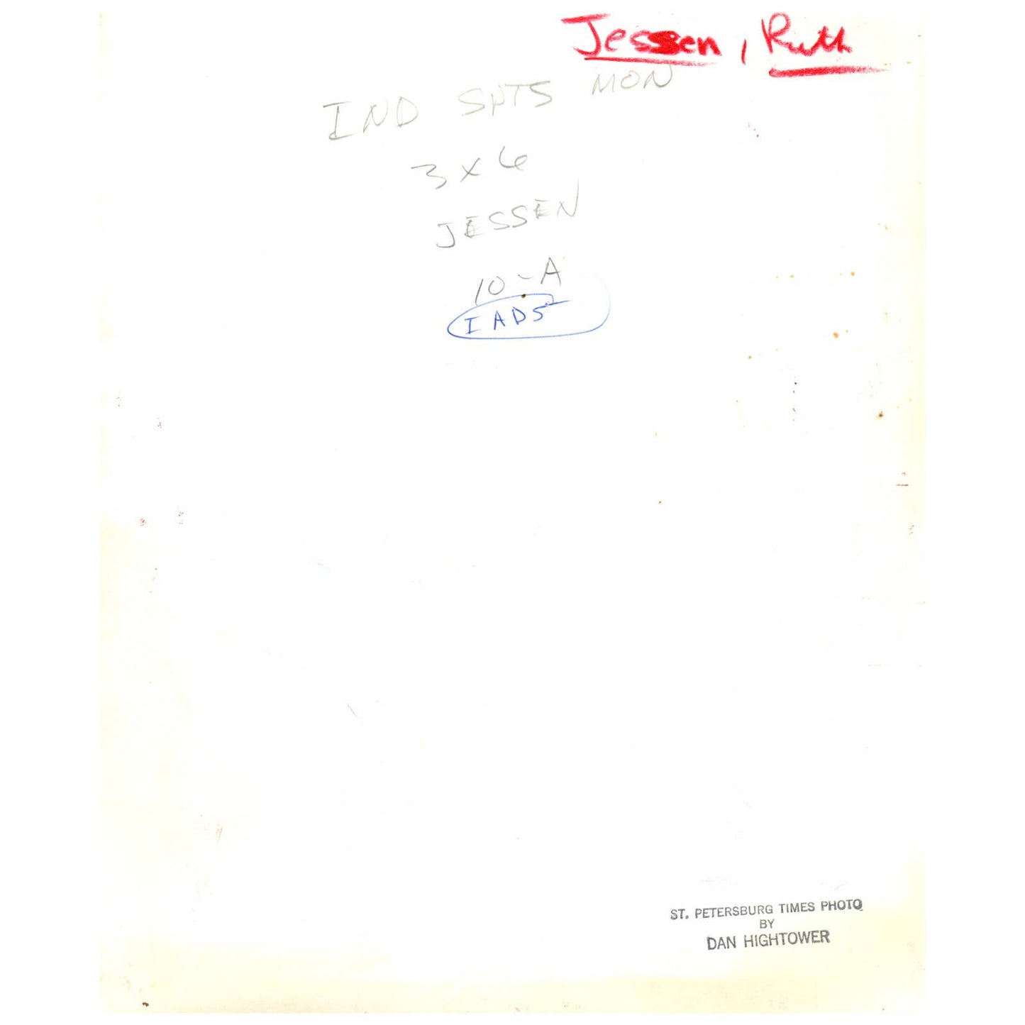 1975 Original Press Photo Ladies' PGA Golf Ruth Jessen 8x10 AD1