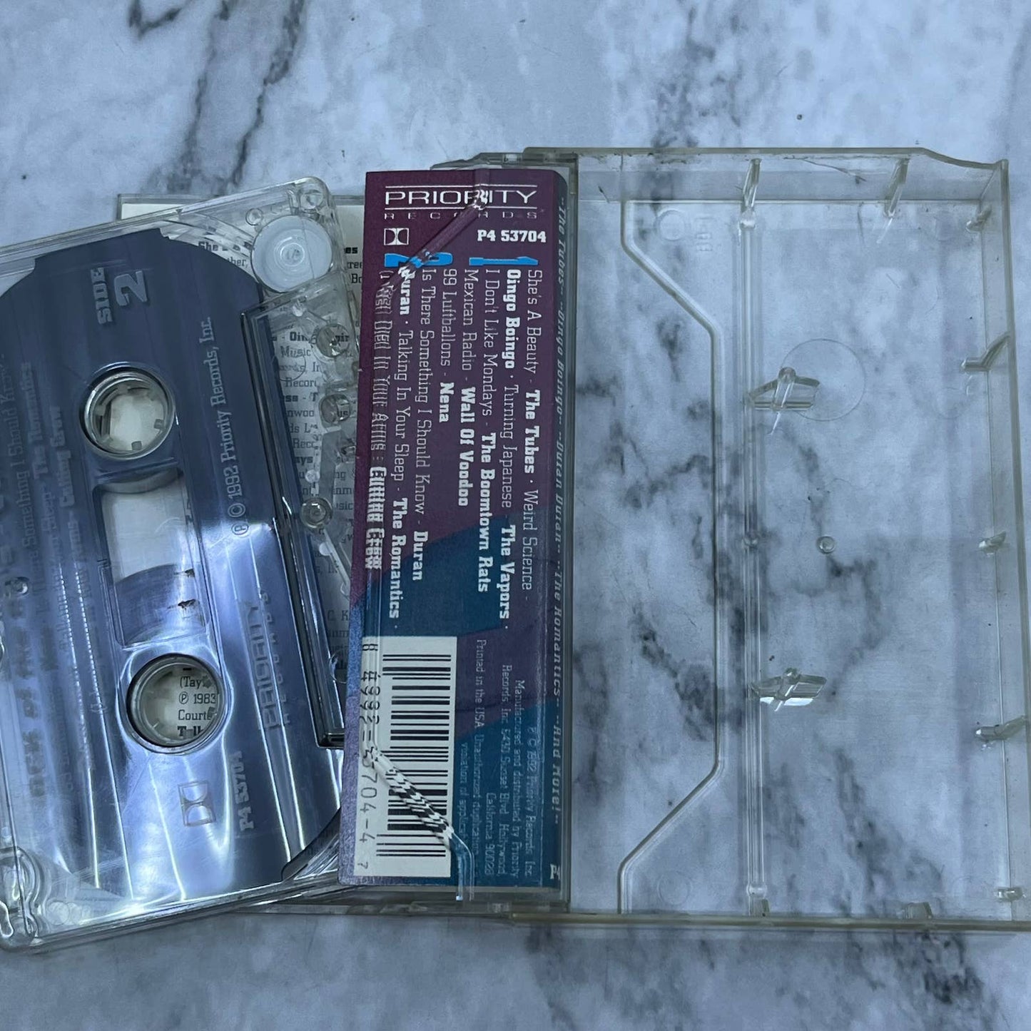 Rock of the 80s Volume 3 Compilation Cassette Tape TJ6-82
