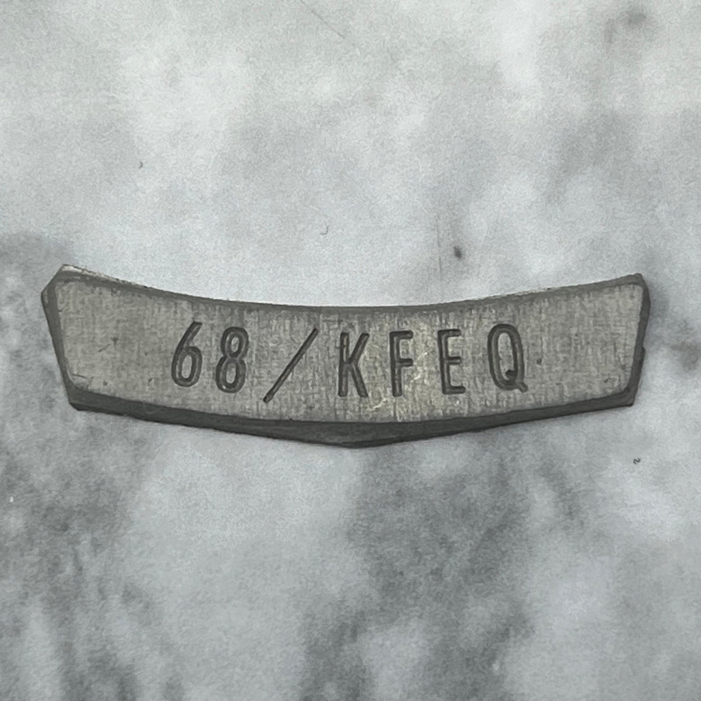 Vintage Printing Letterpress Printers Block Plate 68/KFEQ SE840