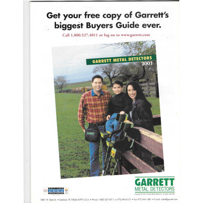 Western & Eastern Treasures Magazine - Treasure Hunting April 2001 M6