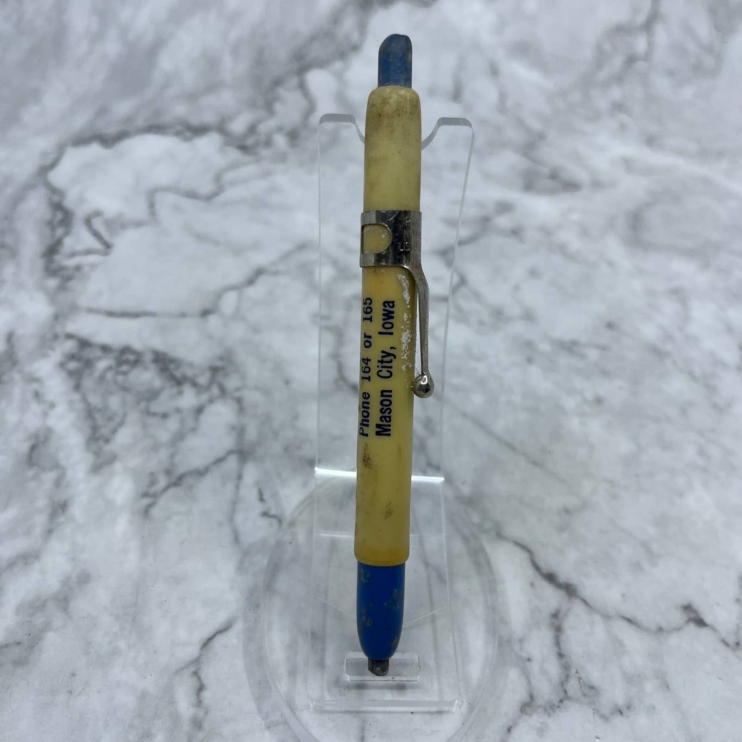 Vintage Grease Pencil Frigidaire James Refrigeration Co Mason City IA SE7