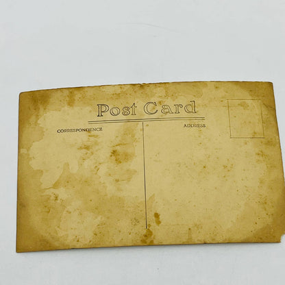 Early 1900 RPPC Infant Baby on Boat With Port Arthur Life Preserver TX PA3