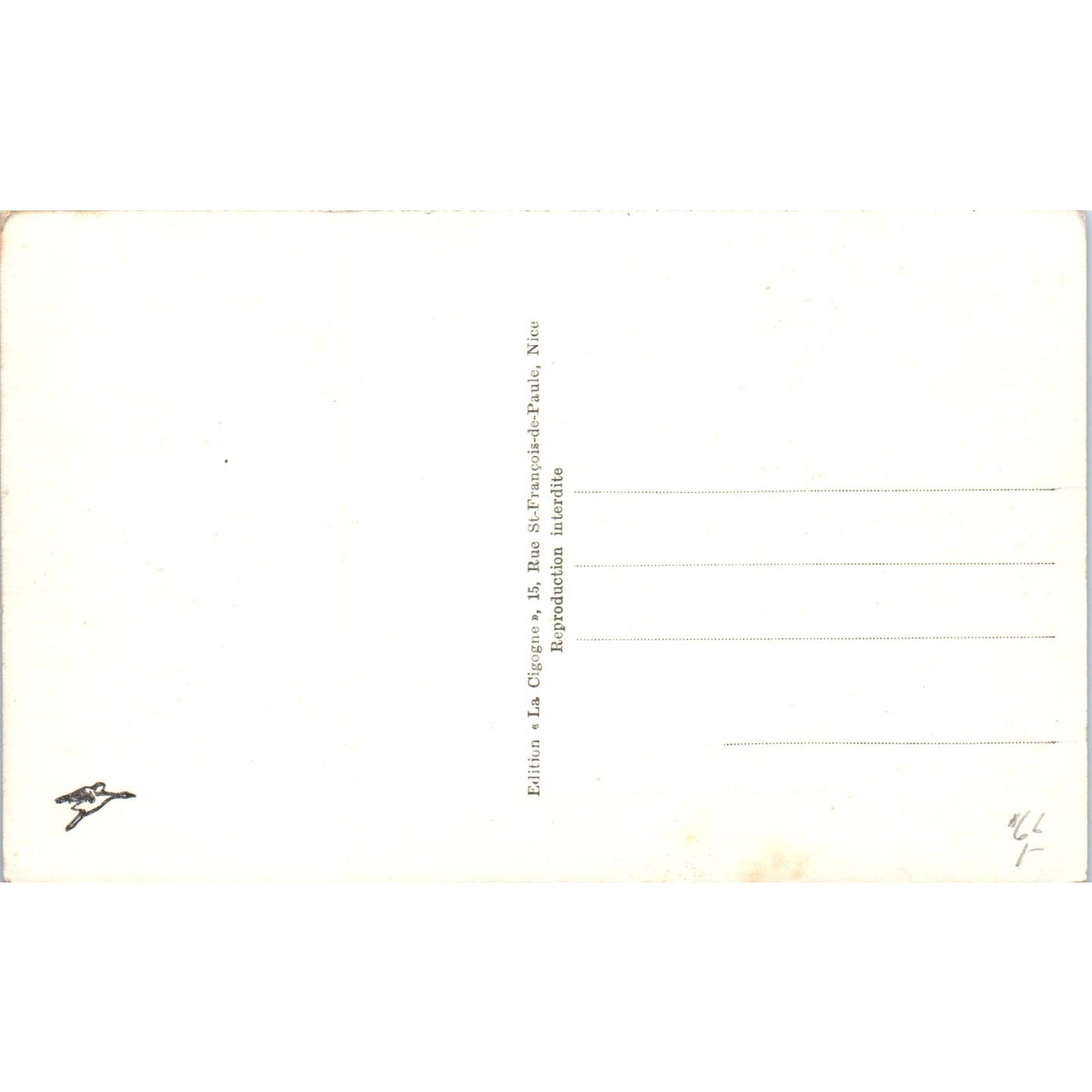 Saint Jean Cap Ferrat La Pointe de Saint Hospice RPPC Original Postcard TK1-P12