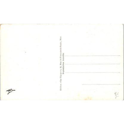 Saint Jean Cap Ferrat La Pointe de Saint Hospice RPPC Original Postcard TK1-P12