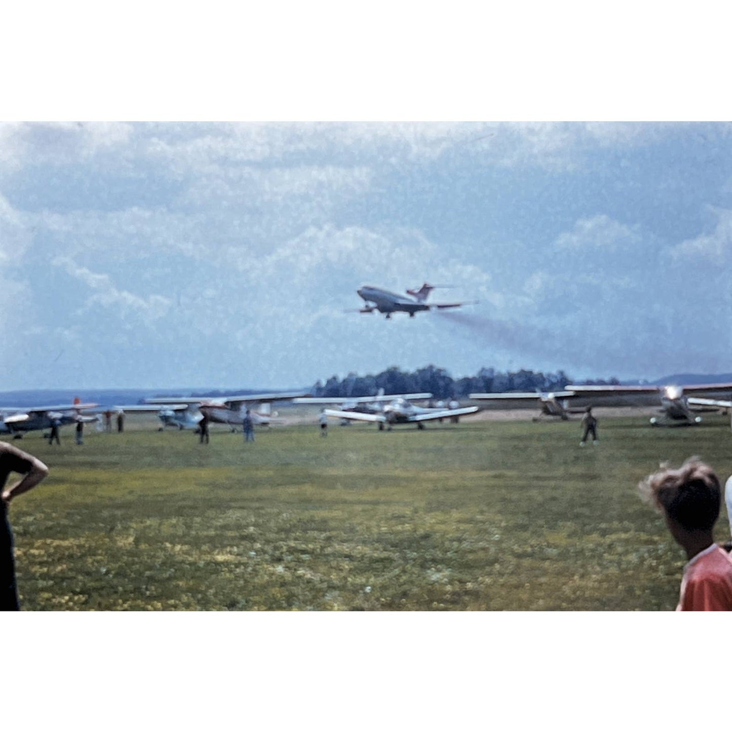 1967 Original Color Slide Air Show Airplanes Helicopter Set of 10 2x2 TK2-S4-33