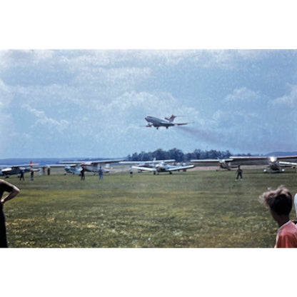 1967 Original Color Slide Air Show Airplanes Helicopter Set of 10 2x2 TK2-S4-33