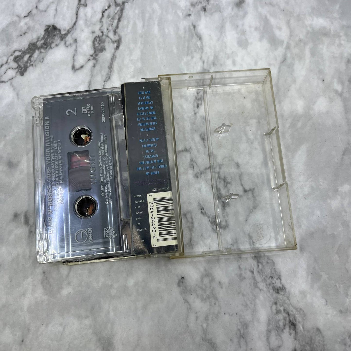 Guns n' Roses - Use Your Illusion II Cassette Tape TD8-67