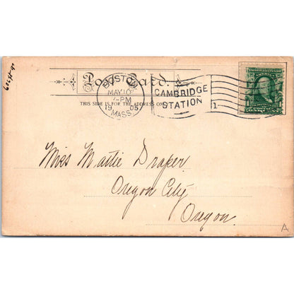 Harvard University Stadium 1905 - Original Postcard TJ9-P1