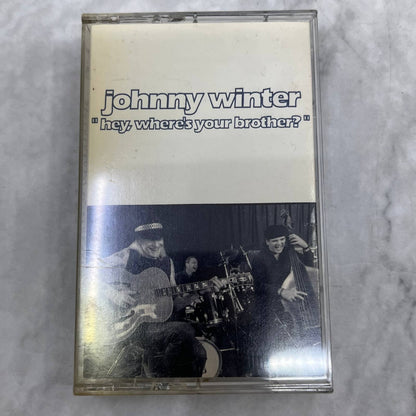 Johnny Winter : Hey Where's Your Brother Rock Cassette Tape TF6-23