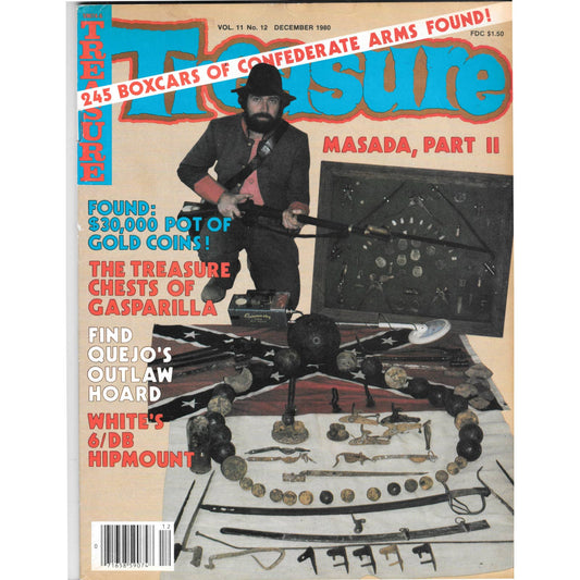 Treasure Magazine - Treasure Hunting Gold Mining Metal Detecting Dec 1980 M5