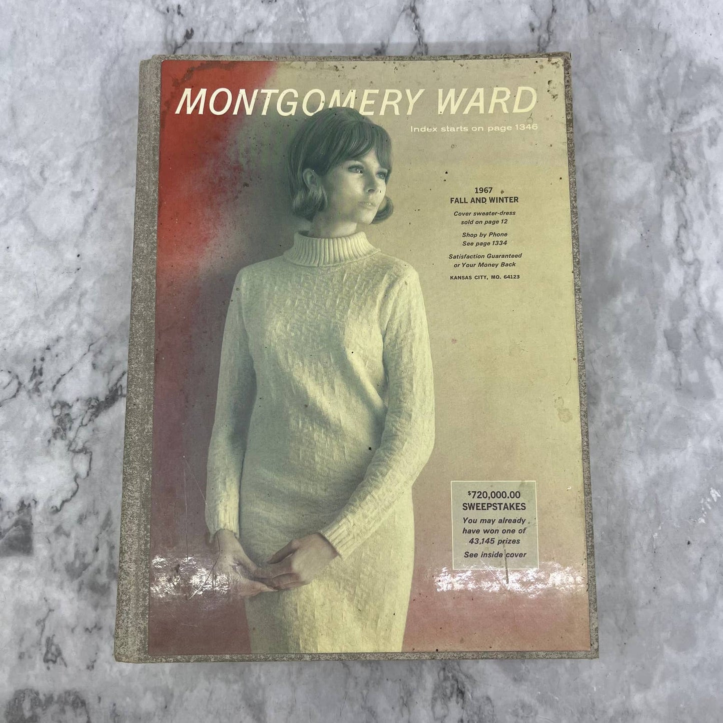 Montgomery Ward 1967 Fall & Winter Catalog Kansas City MO Hardcover S2