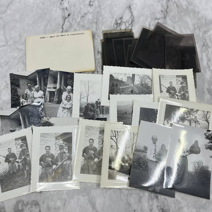 1940s Collection of Photos & Negatives Emmet Finks Criglersville VA TJ9-PG4