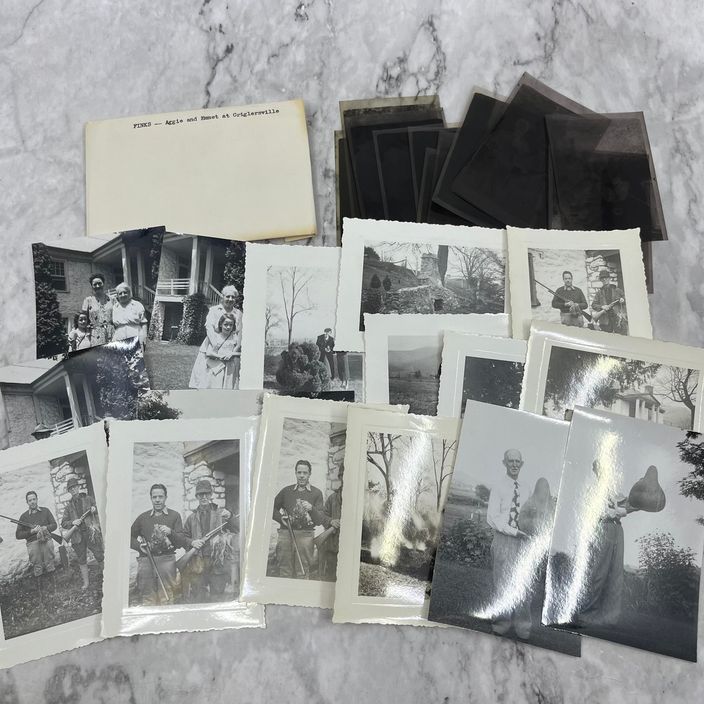 1940s Collection of Photos & Negatives Emmet Finks Criglersville VA P4-9