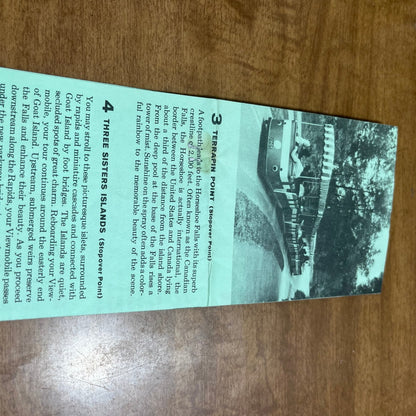 Vintage 1960s Niagara Falls New York Niagara Viewmobile Brochure A7