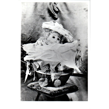 Automaton Rose Doll - Warwick Doll Museum Original Postcard PB8