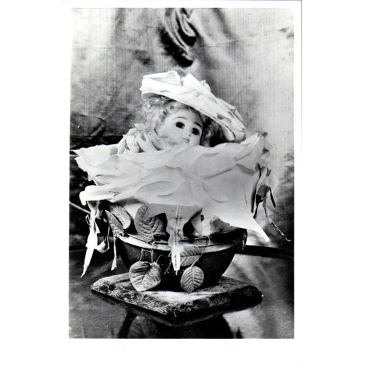 Automaton Rose Doll - Warwick Doll Museum Original Postcard PB8