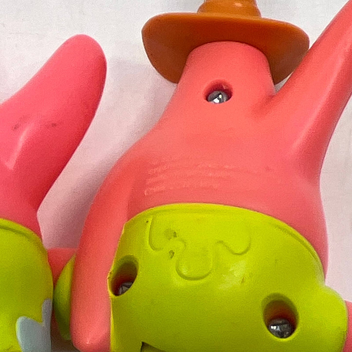 Vintage PATRICK STAR Spongebob Happy Meal Toys Lot of 2 TI4