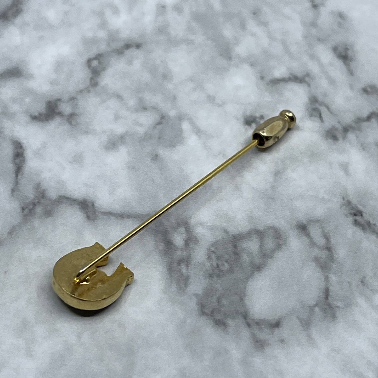 Vintage Gold Tone Enamel ETIENNE AIGNER Stick Pin SA2