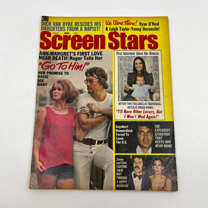 1972 May Screen Stars Magazine Ann Margret Sonny & Cher Dick Van Dyke TG1