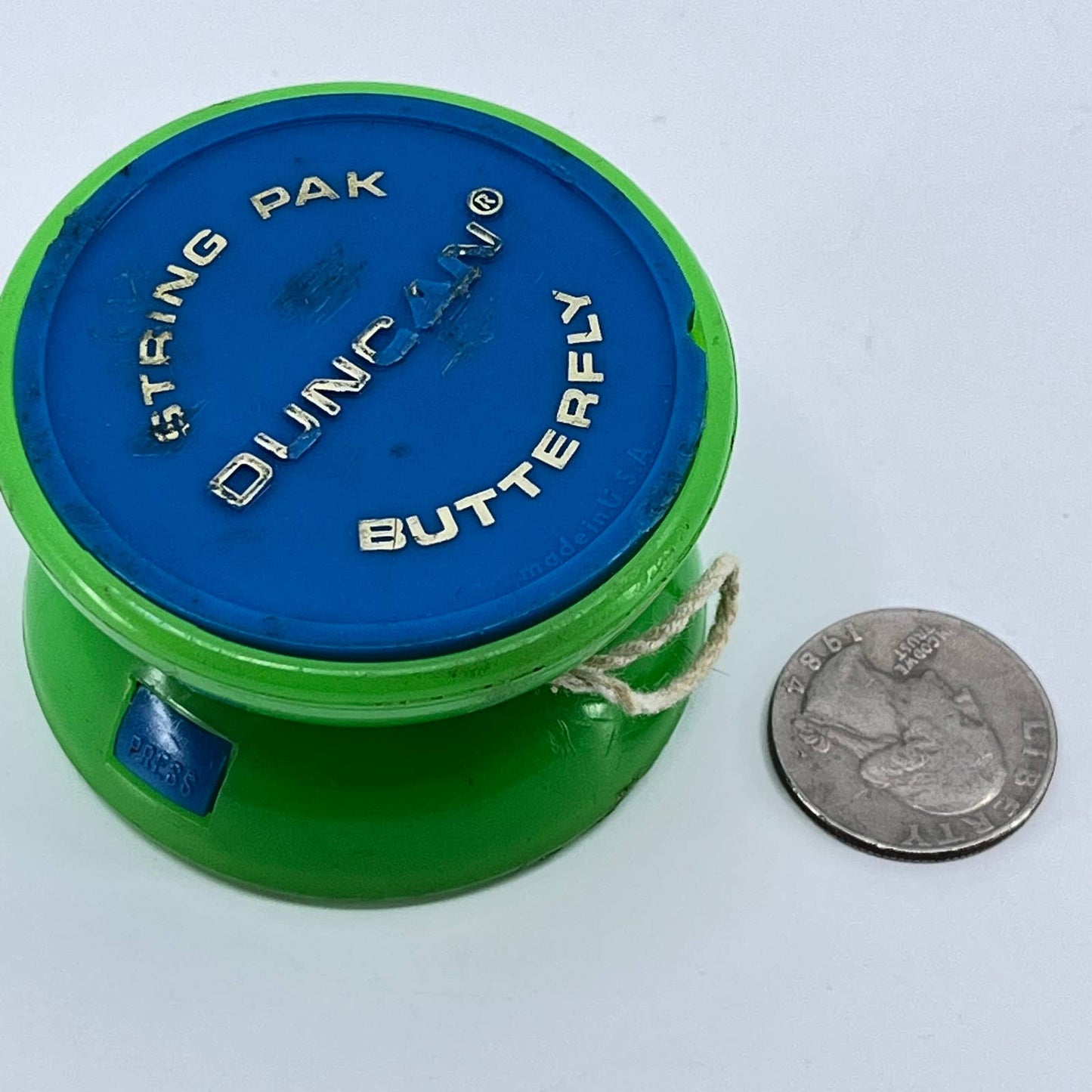 Vintage Duncan Butterfly STRING PAK Yo-Yo Yoyo Top TE3