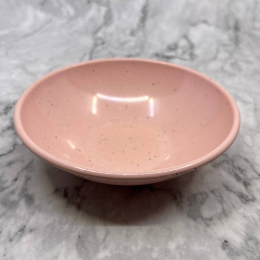 MCM Imperial Ware Speckled Confetti Pink Ice Cream Bowl Melmac Malamine TA3-2