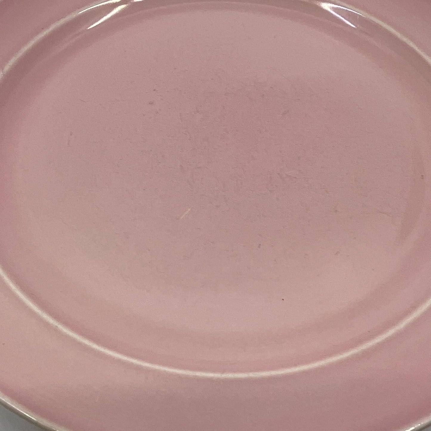 Vintage Lu-Ray Pastels Pink 9 1/4" Dinner Plate T.S.&T. TI3