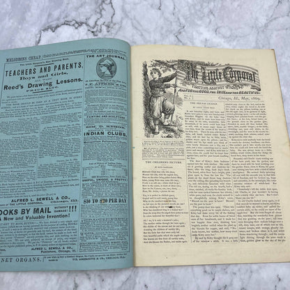 1869 May - The Little Corporal Original Magazine For Boys And Girls TB5