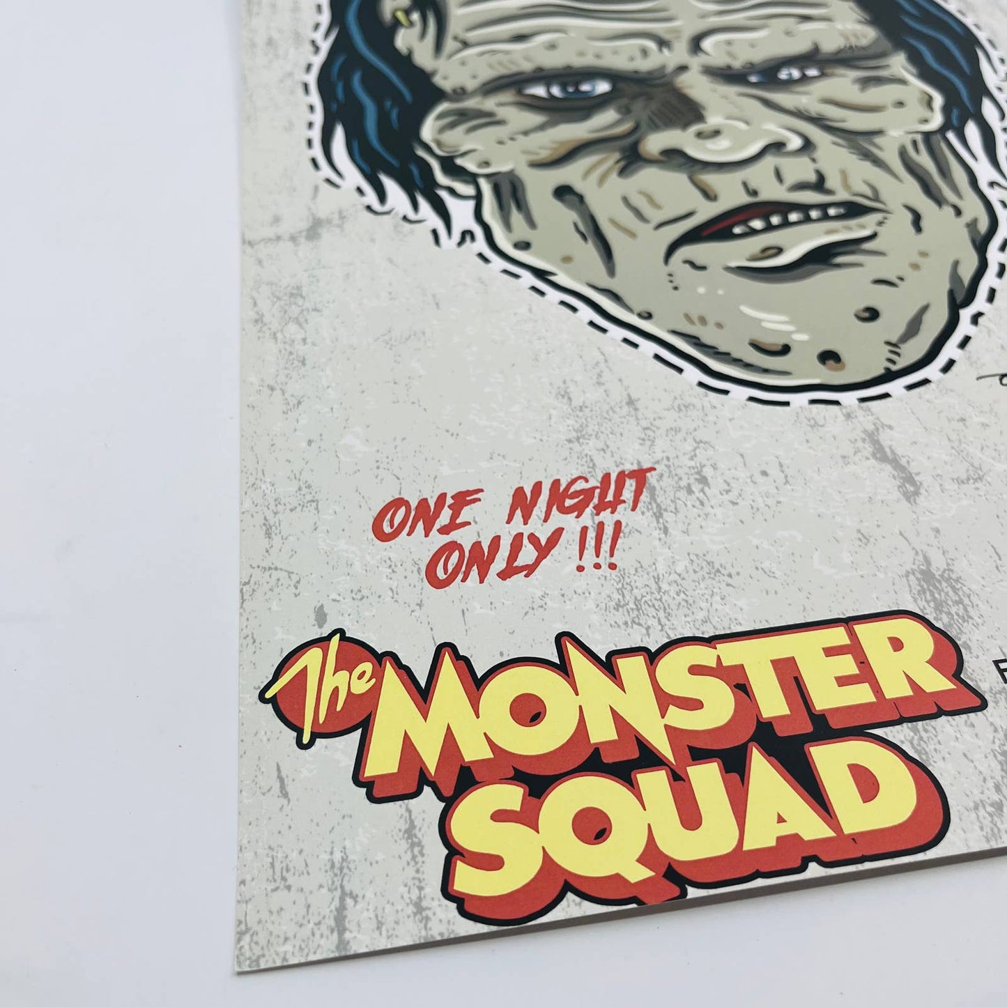 Monster Squad Frankenstein Christopher Ott Limited Ed Movie Poster 11x17 FL2